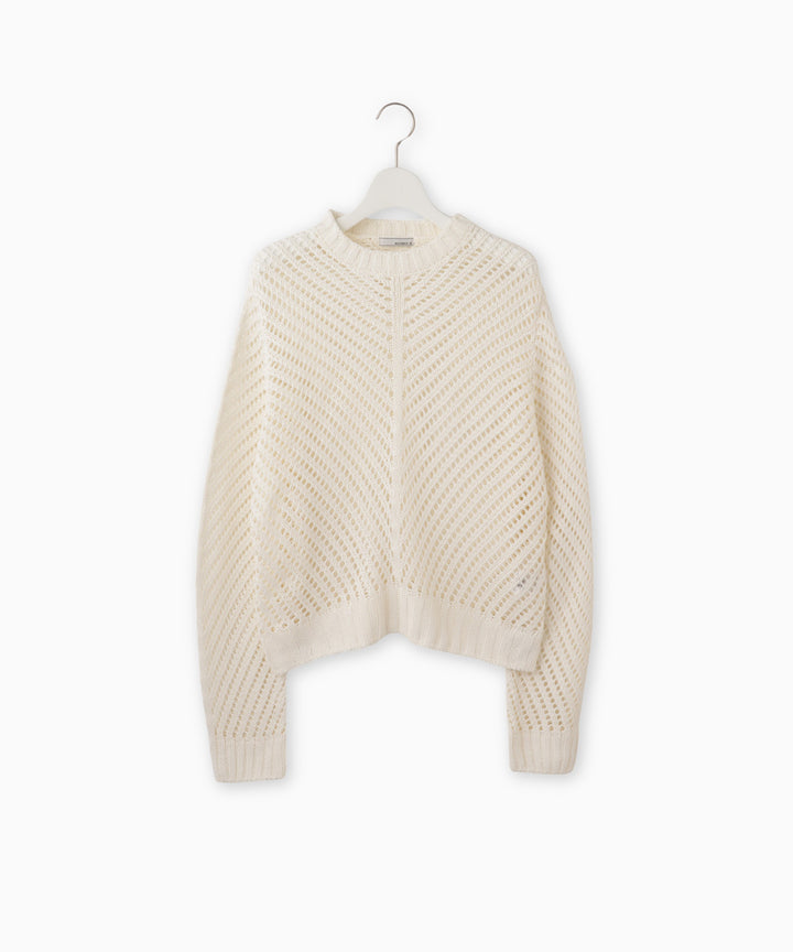 シアーニットトップス