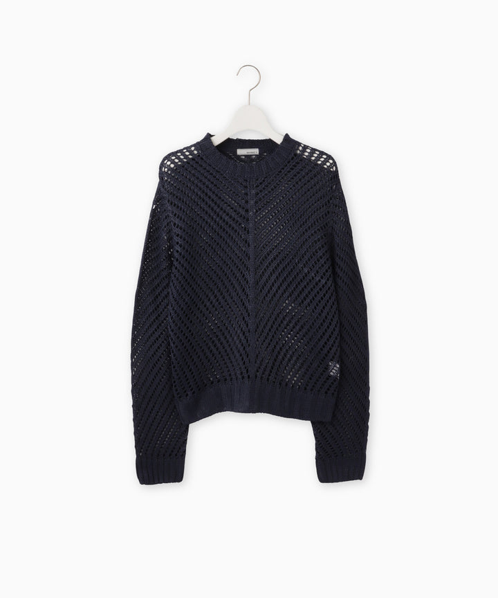 シアーニットトップス