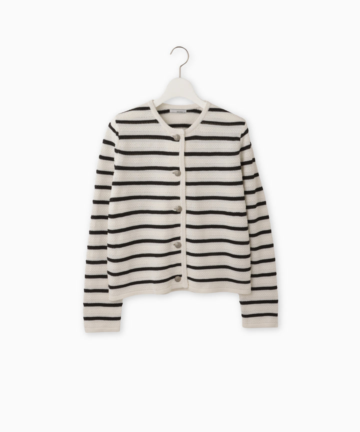 Patterned Border Knit