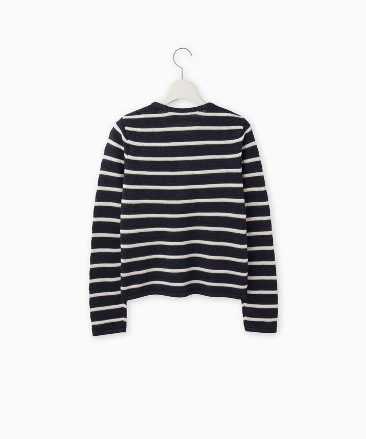 Patterned Border Knit