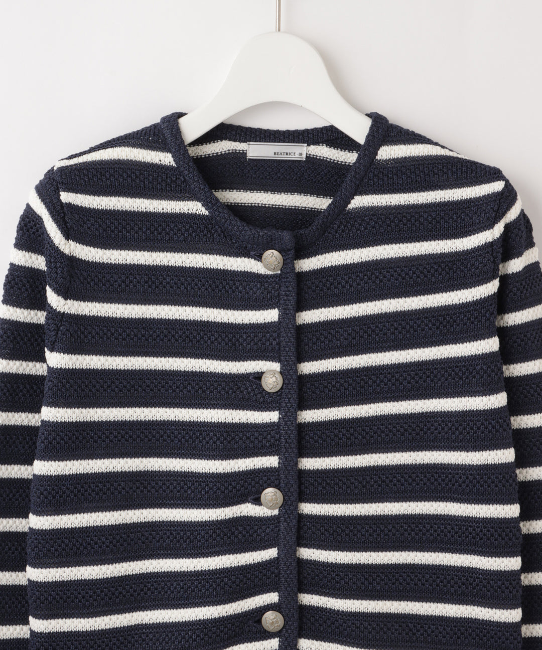 Patterned Border Knit