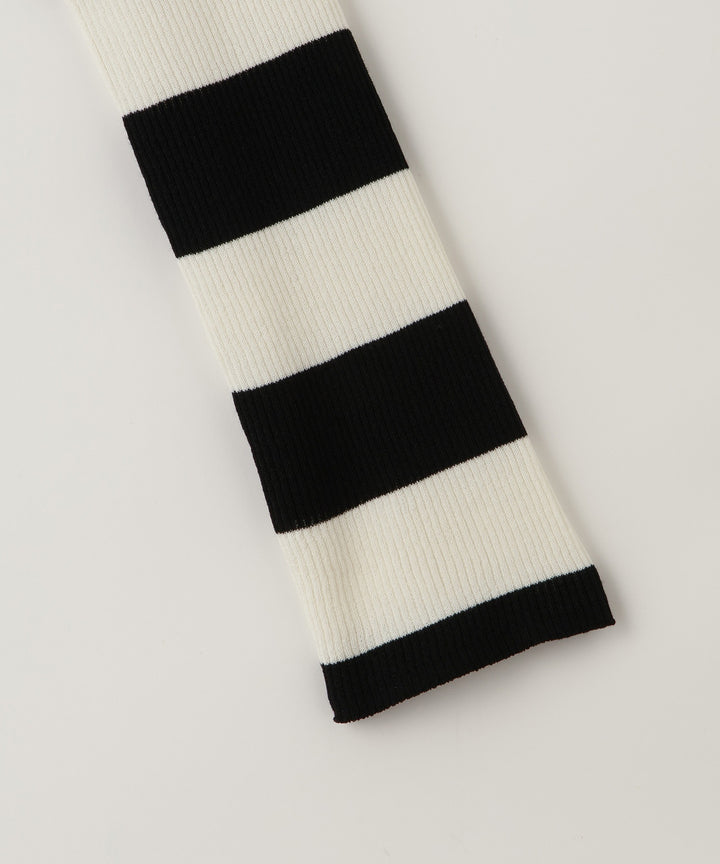 リブニットカーディガン