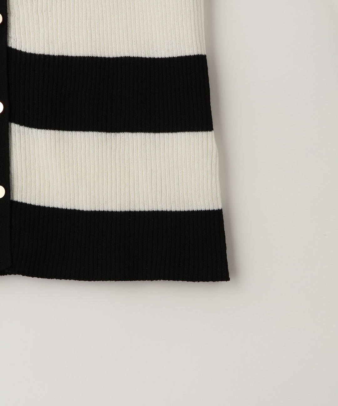 リブニットカーディガン