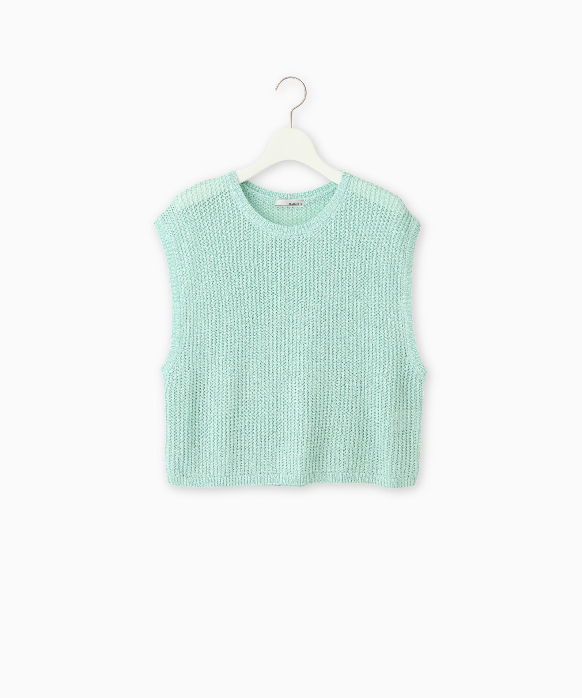 フレンチスリーブメッシュニット – FACE SANS FARD