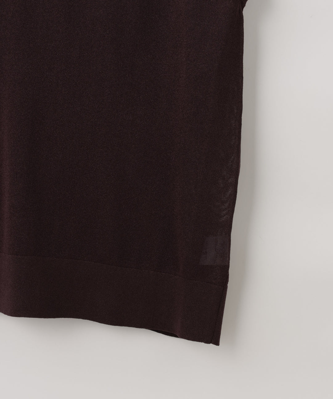Back Slit Sheer Knit