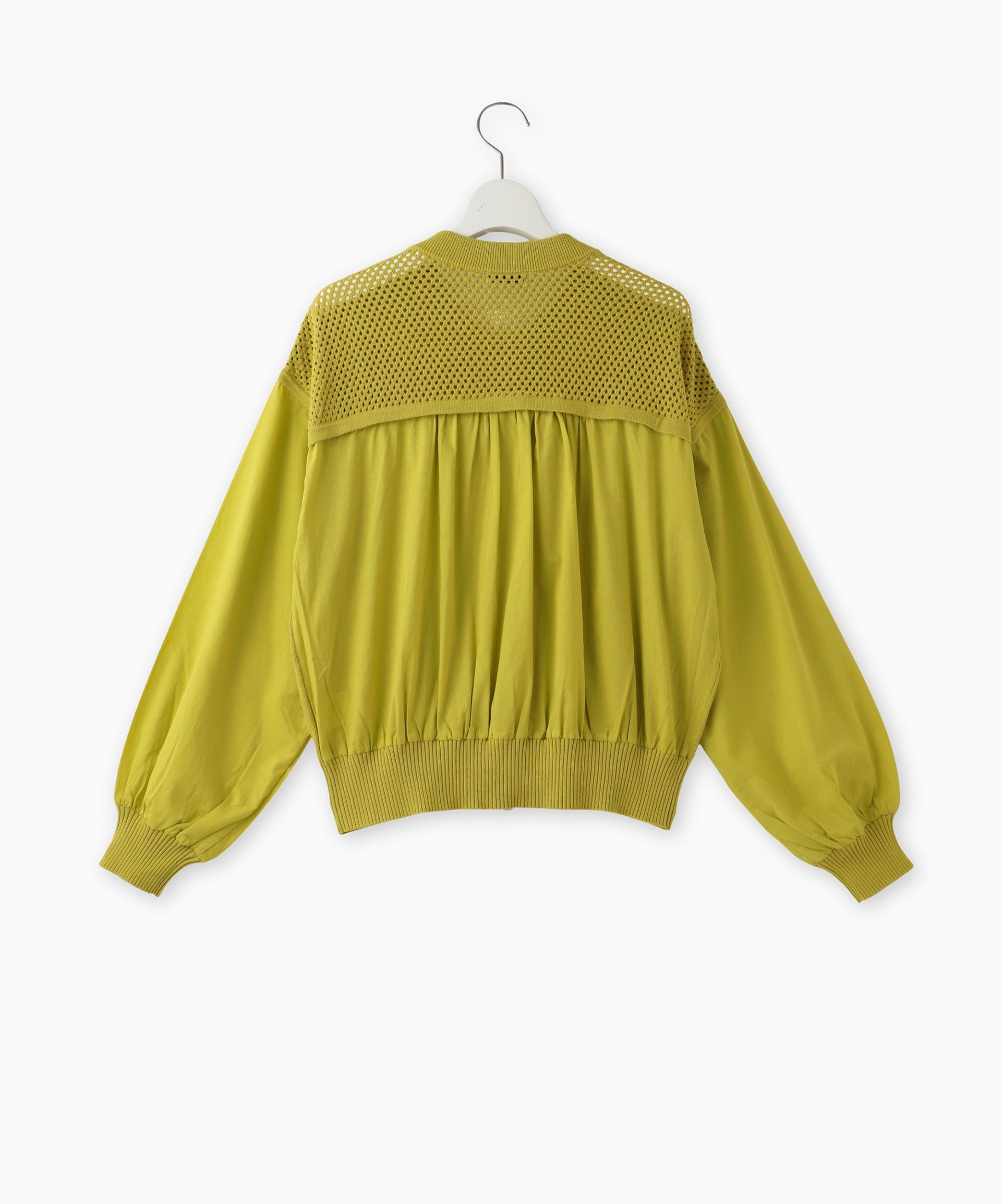 12Gメッシュ編みドッキングブルゾン – FACE SANS FARD