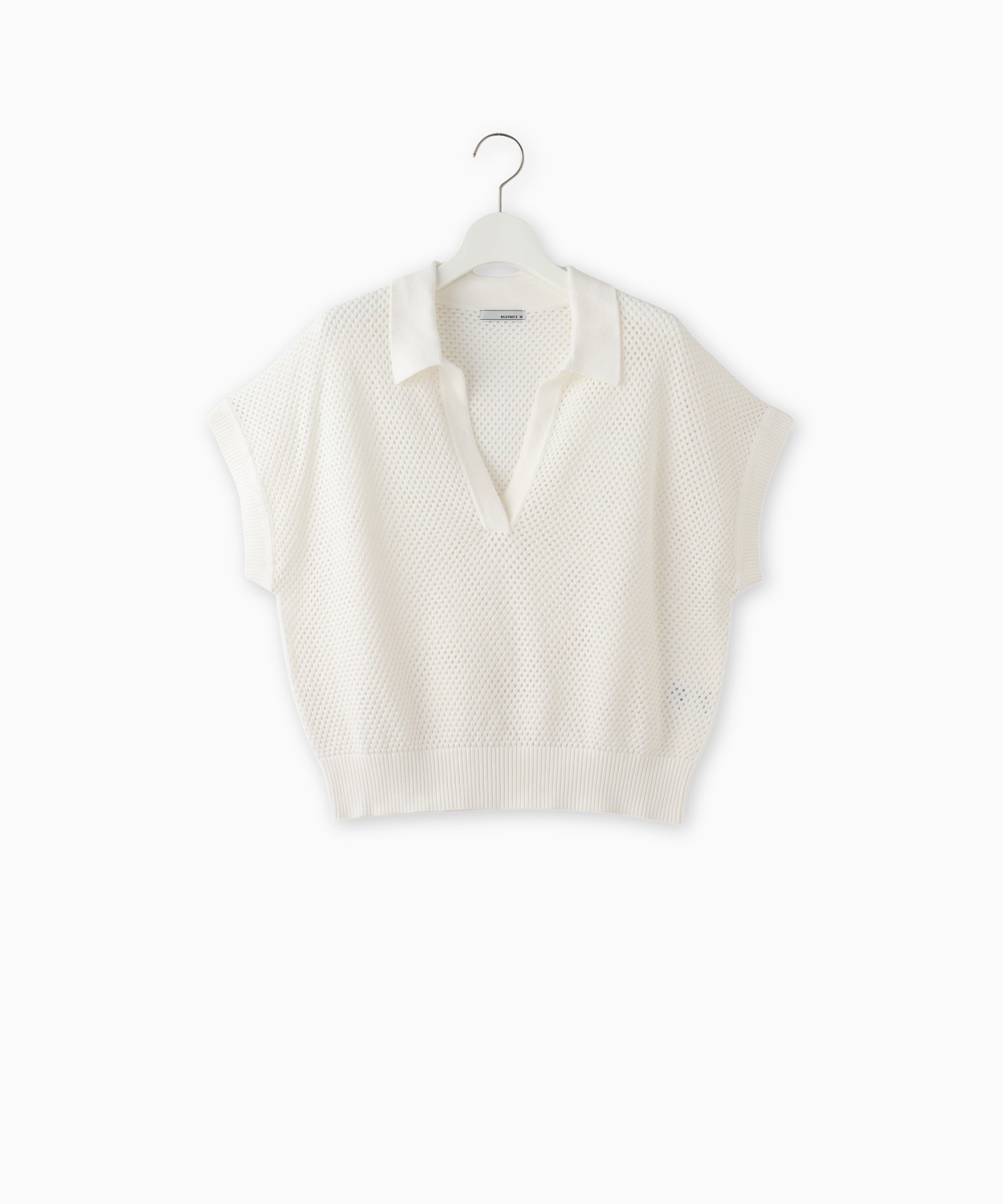 12Gメッシュ編みポロニット – FACE SANS FARD