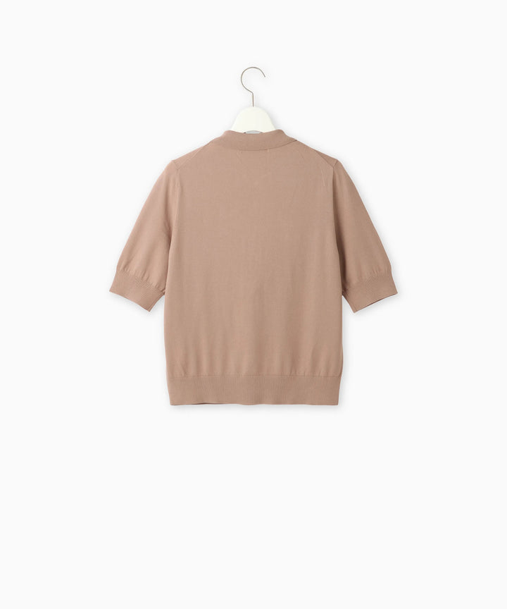 ラッフルデザインニット