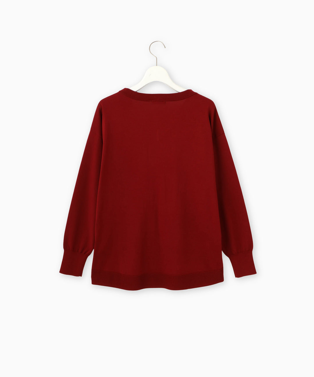 シンプルVネックニット