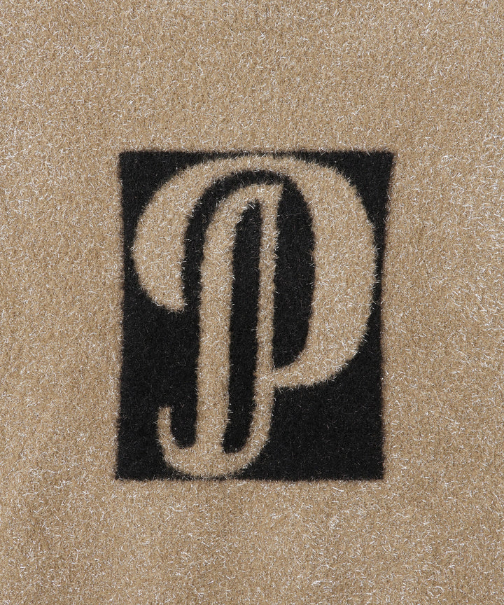 インターシャジャガードニットベスト