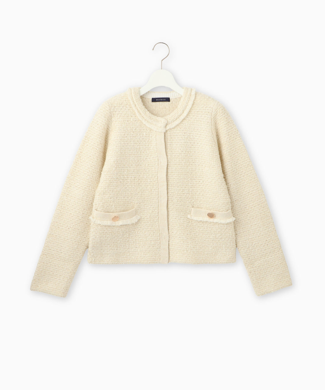 5Gツィードニットジャケット