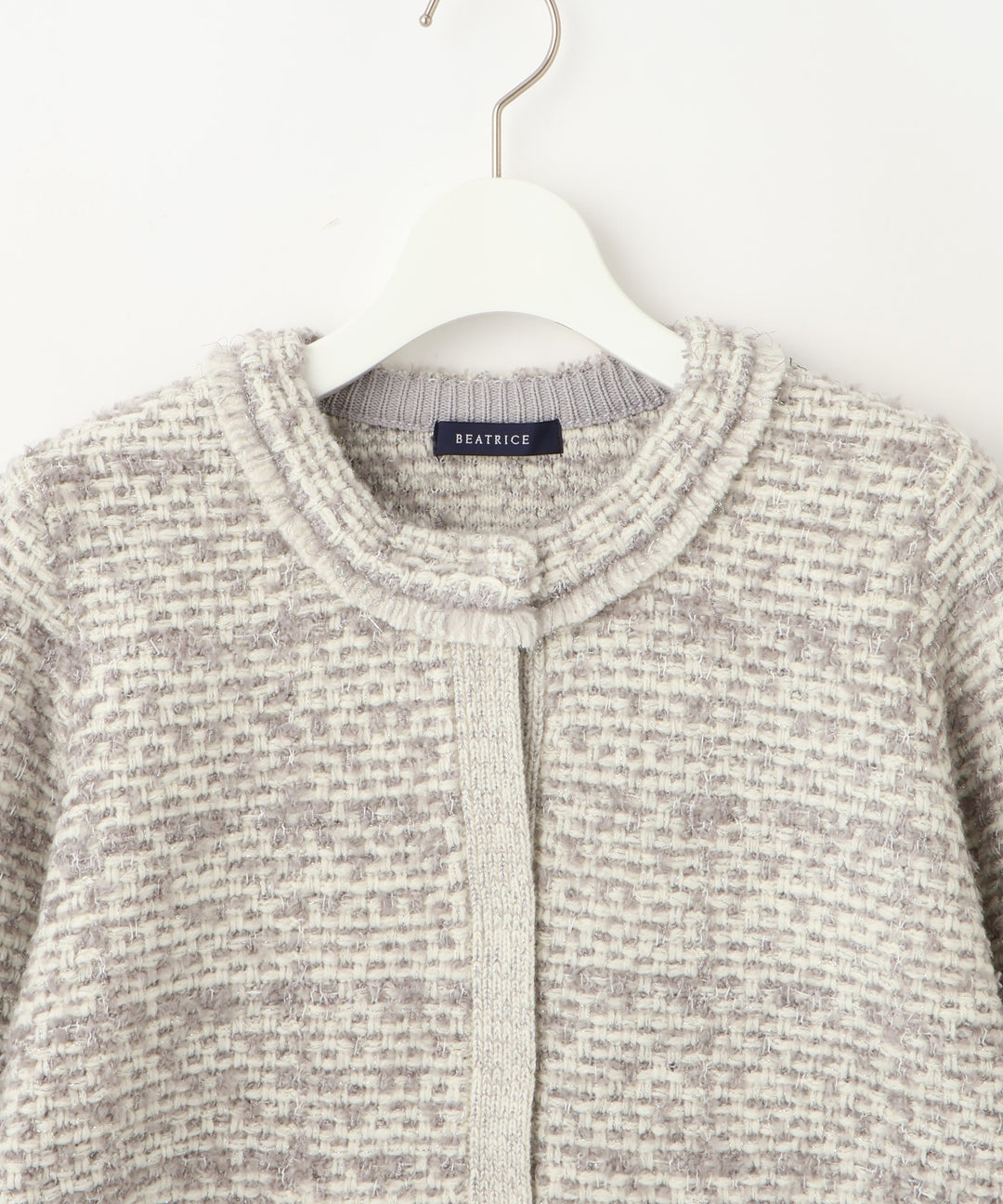 5Gツィードニットジャケット