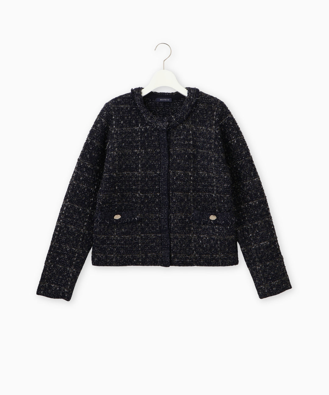 5Gツィードニットジャケット