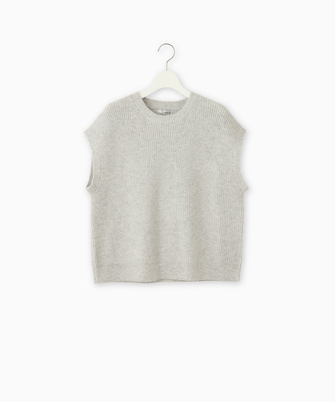 5Gスパンコールモヘヤニットベスト