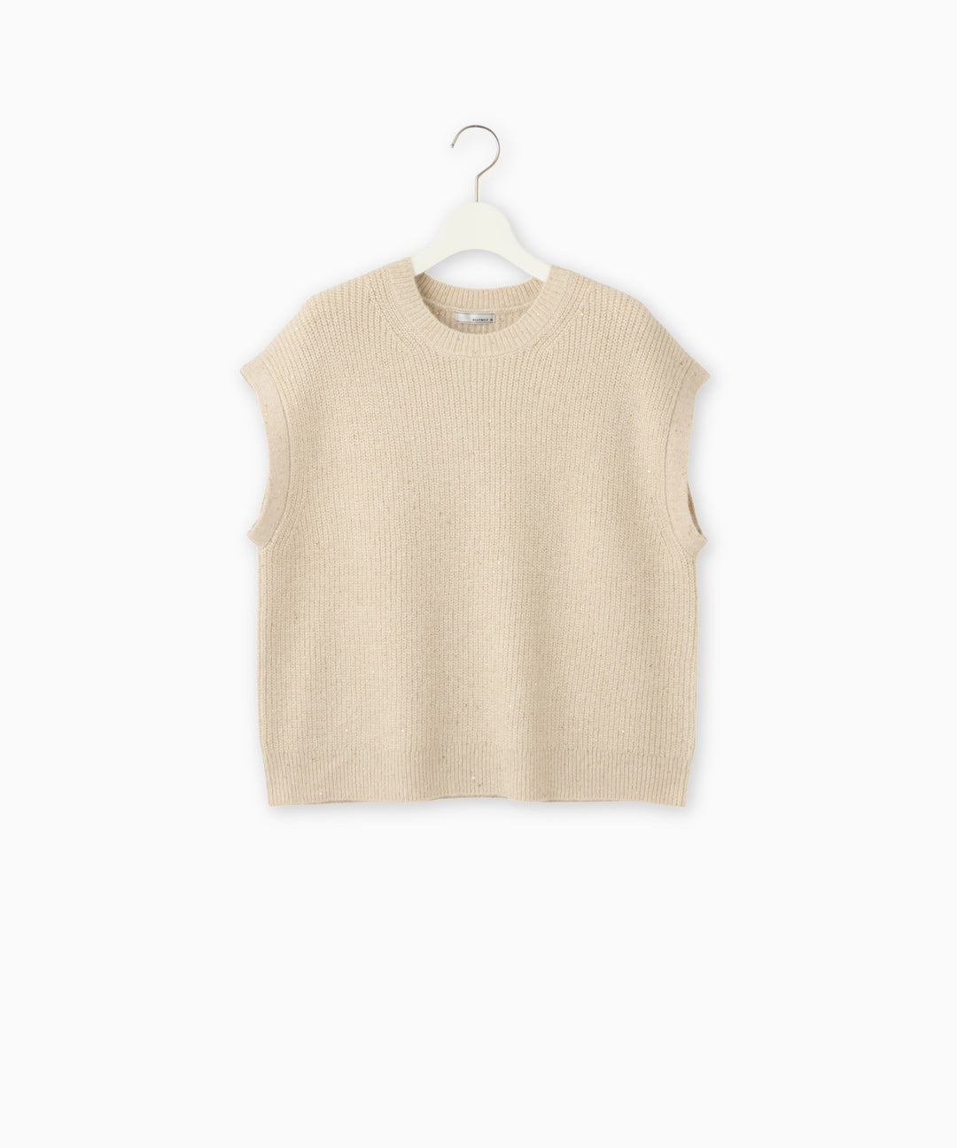 5Gスパンコールモヘヤニットベスト