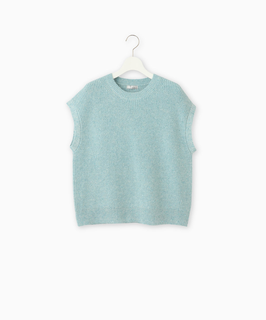 5Gスパンコールモヘヤニットベスト