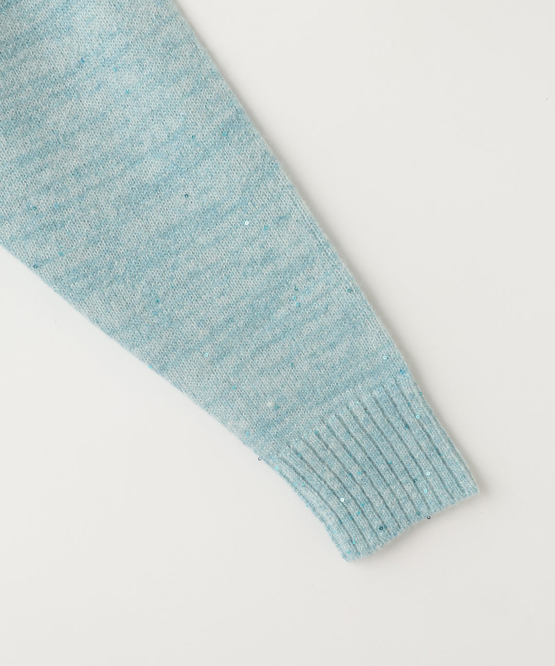 モヘヤスパンコールニットカーディガン