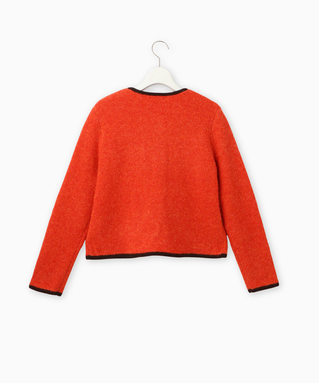 ループツィードニットジャケット