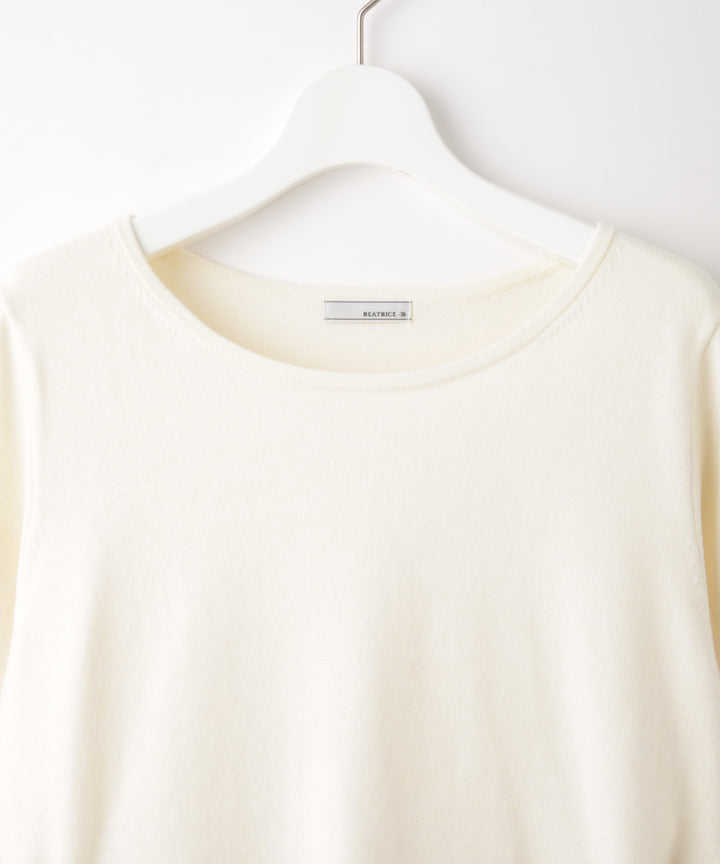 布帛ヘムドッキングトップス