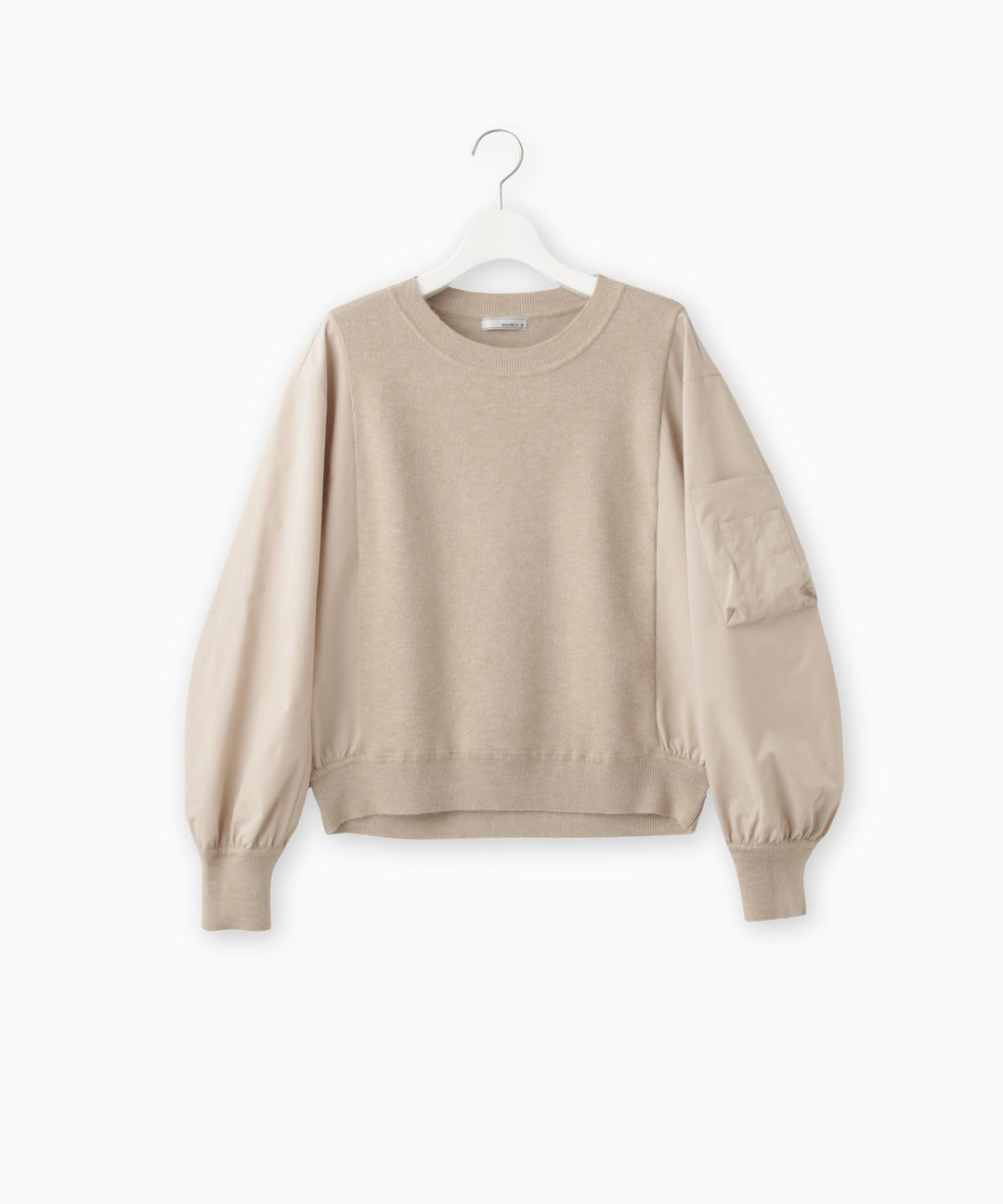 MA-1ライクニットドッキングニット