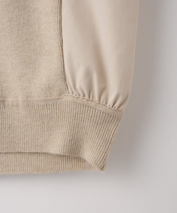 MA-1ライクニットドッキングニット