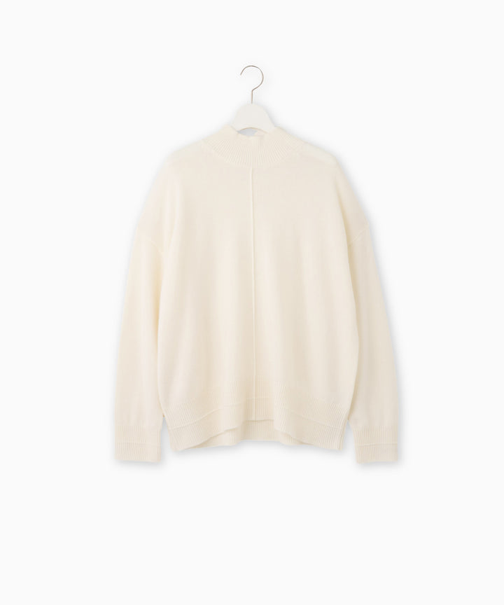 ウールカシミヤハイネックニット