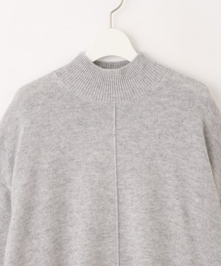 ウールカシミヤハイネックニット