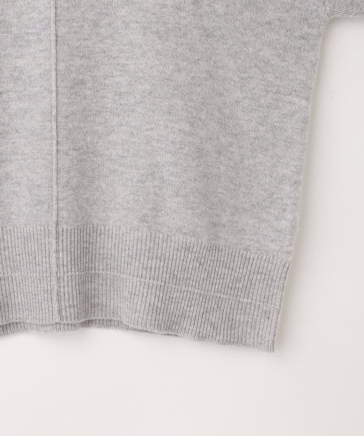 ウールカシミヤハイネックニット