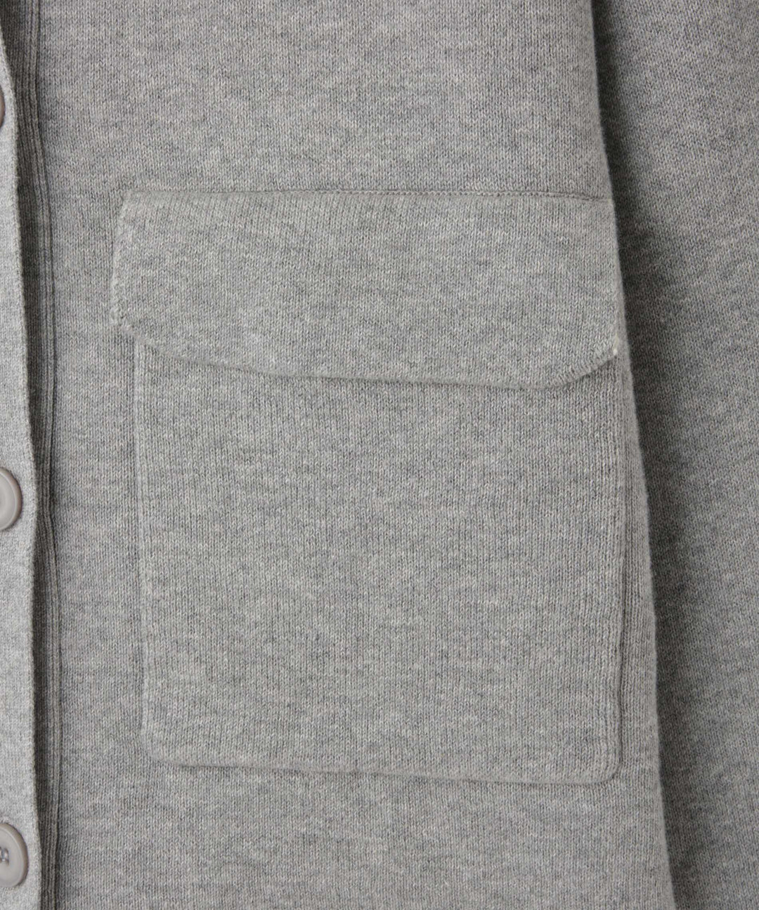 接結ニットダブルポケットカーディガン