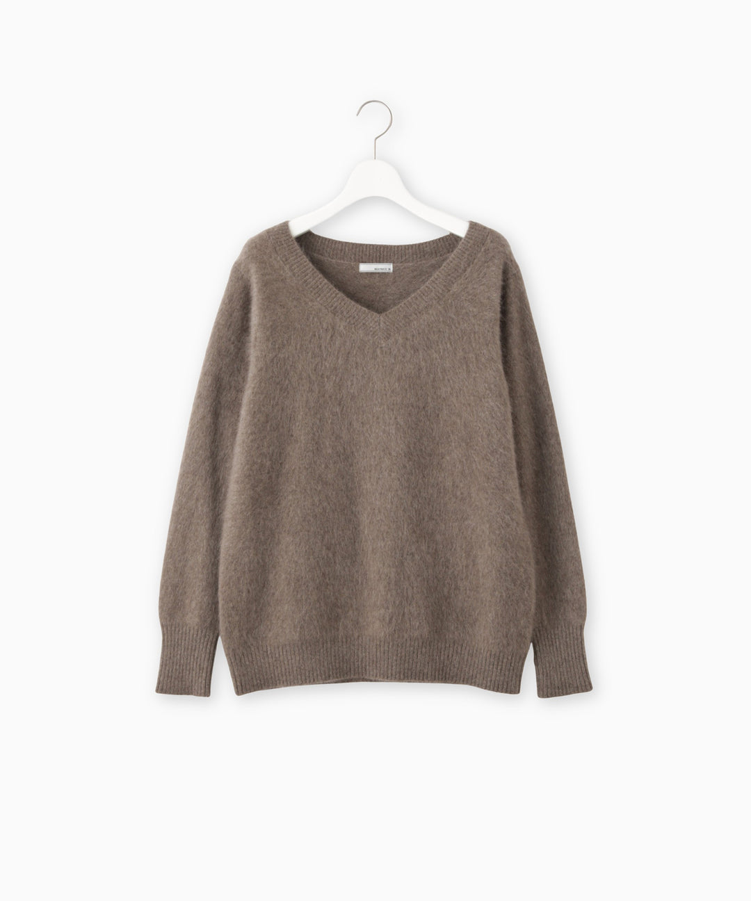 YAK混浅Vネックプルオーバー