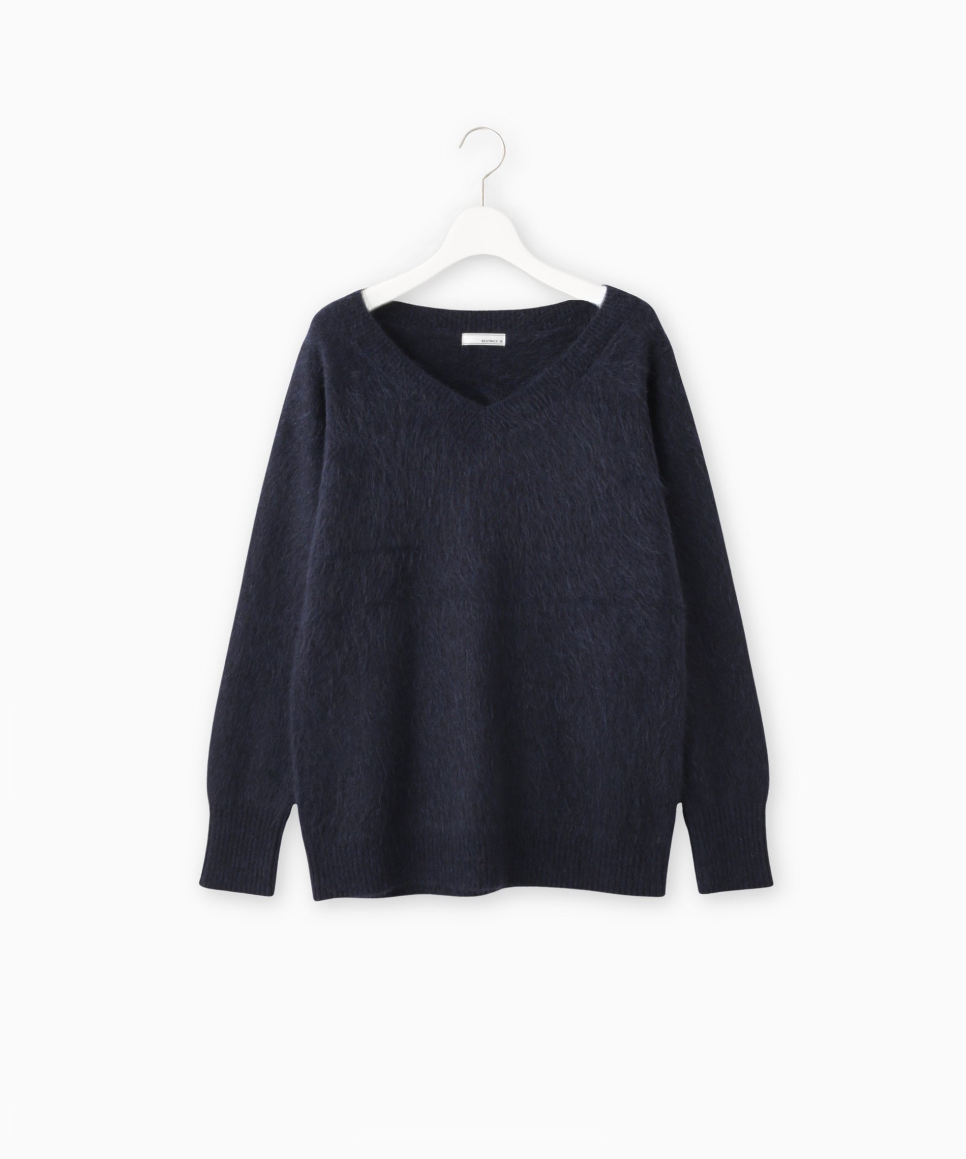 Theory  20aw Vネックプルオーバーニット Theory - Vネックニットプルオーバー(アイボリー)コットン / ゆったり