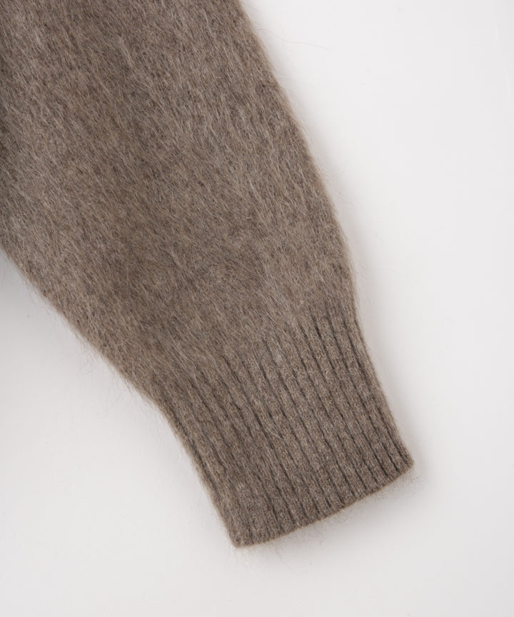 YAK混ポケットニット