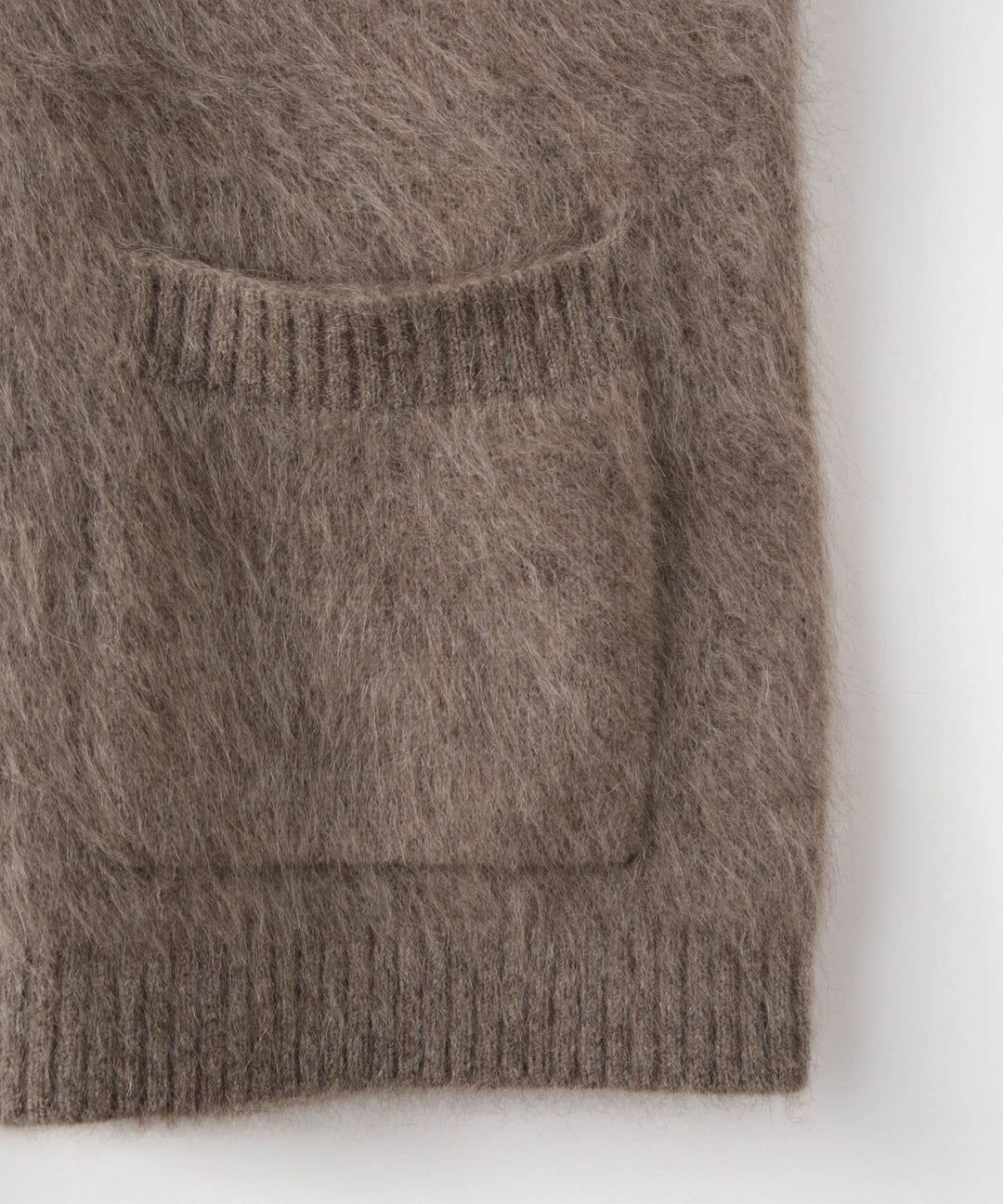 YAK混ポケットニット