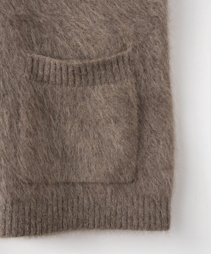 YAK混ポケットニット