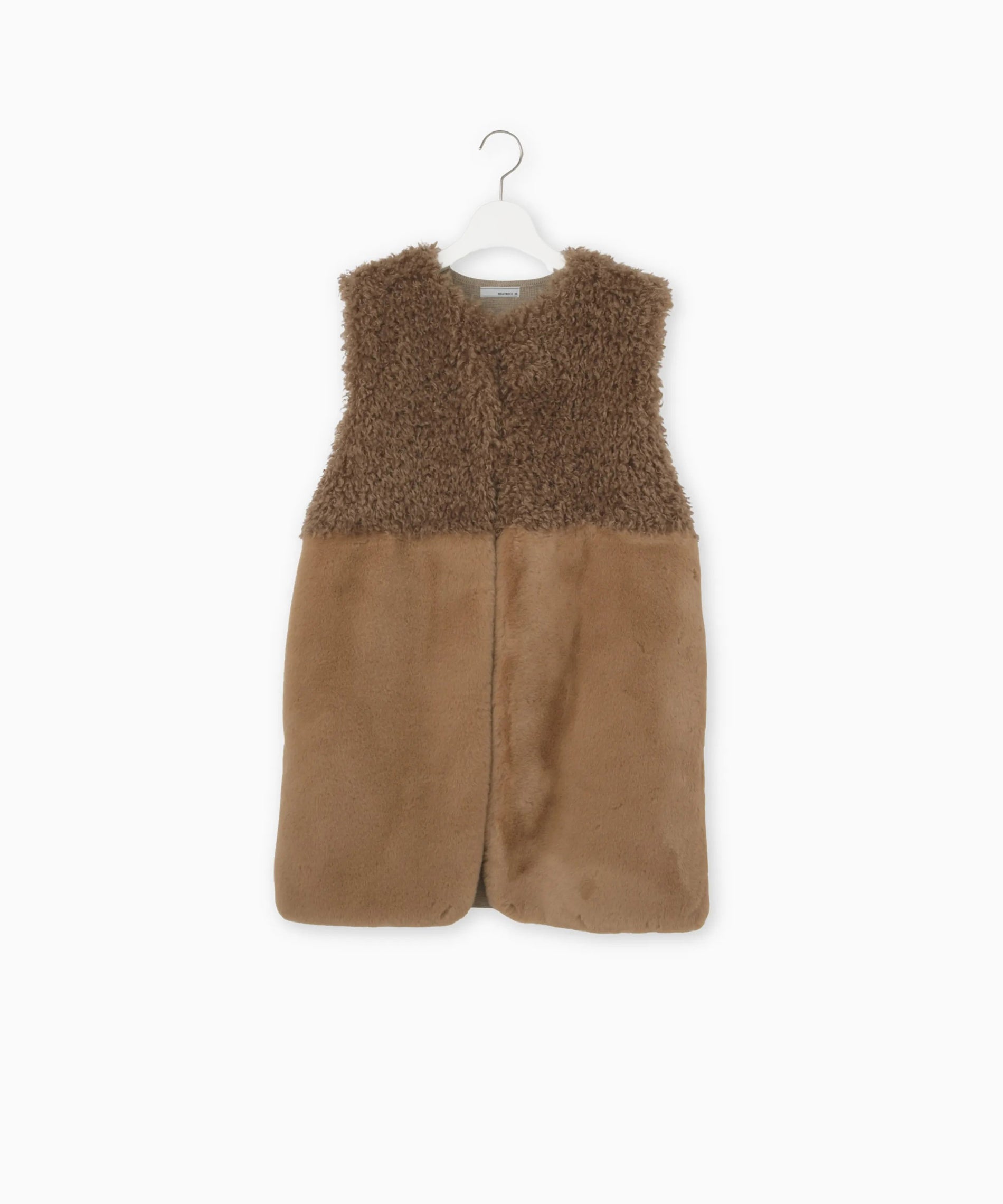 ドッキングフェイクファーベスト – FACE SANS FARD