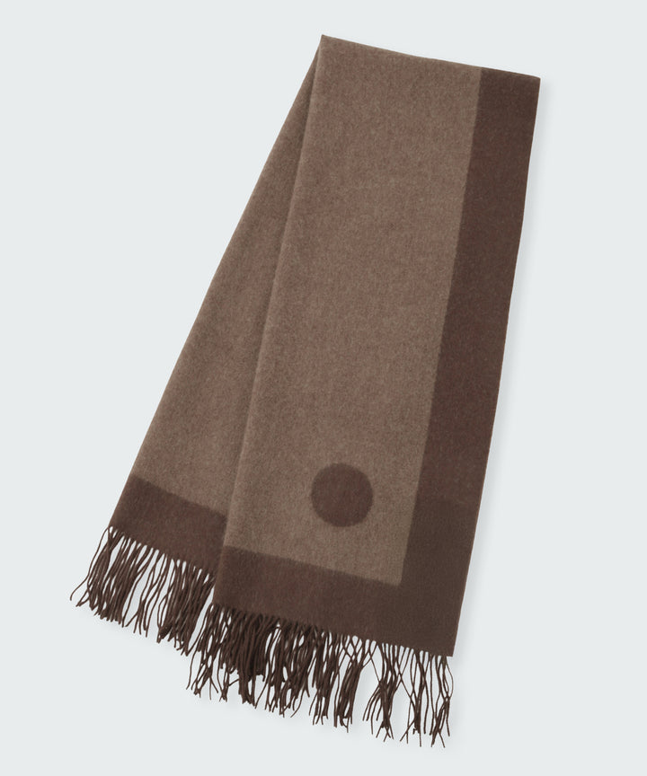 ジャガード柄ストール