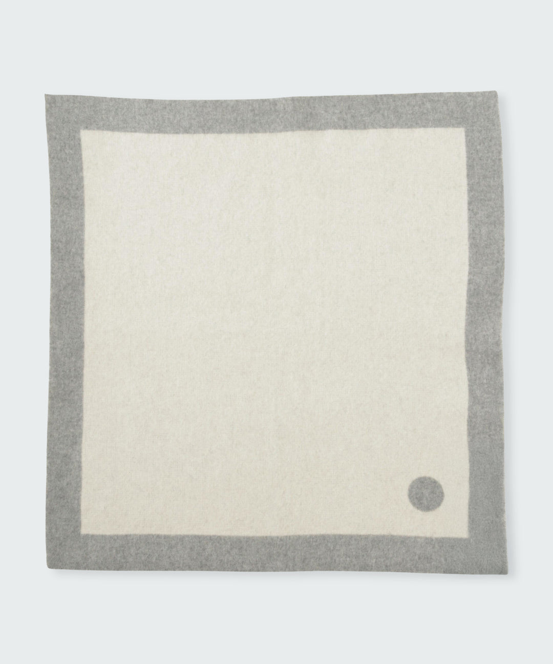 ジャガード柄カシミヤベビーブランケット