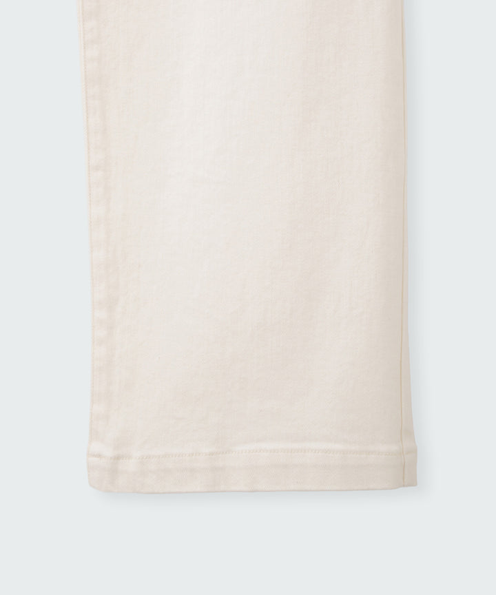 カイハラハイウエストワイドデニムパンツ