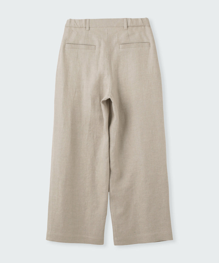 リネンワイドパンツ