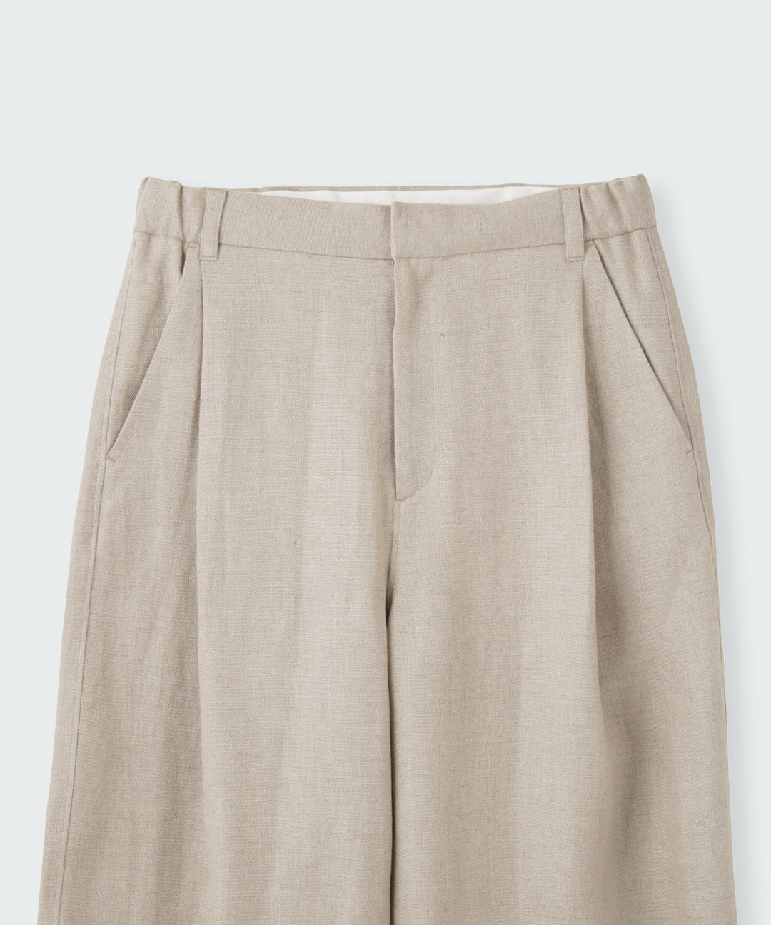 リネンワイドパンツ