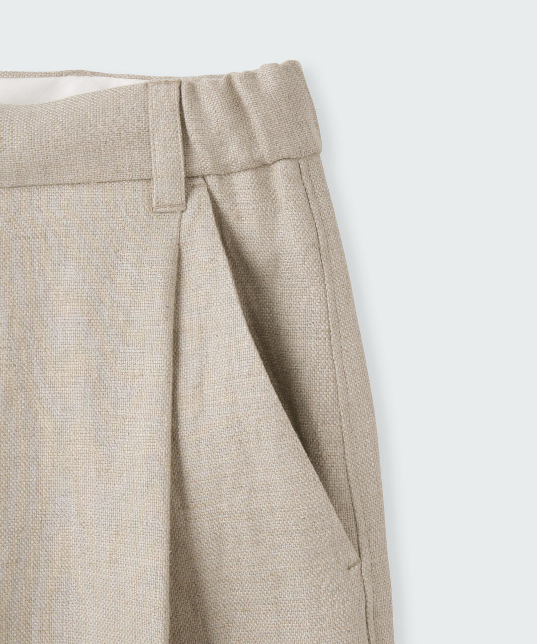 リネンワイドパンツ
