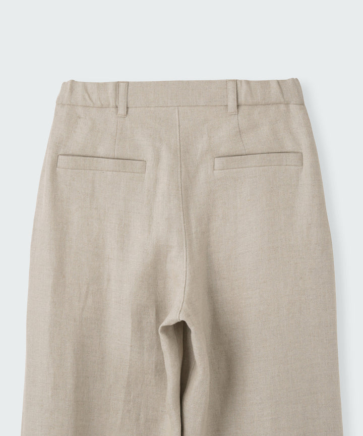 リネンワイドパンツ