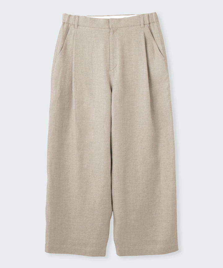 リネンワイドパンツ