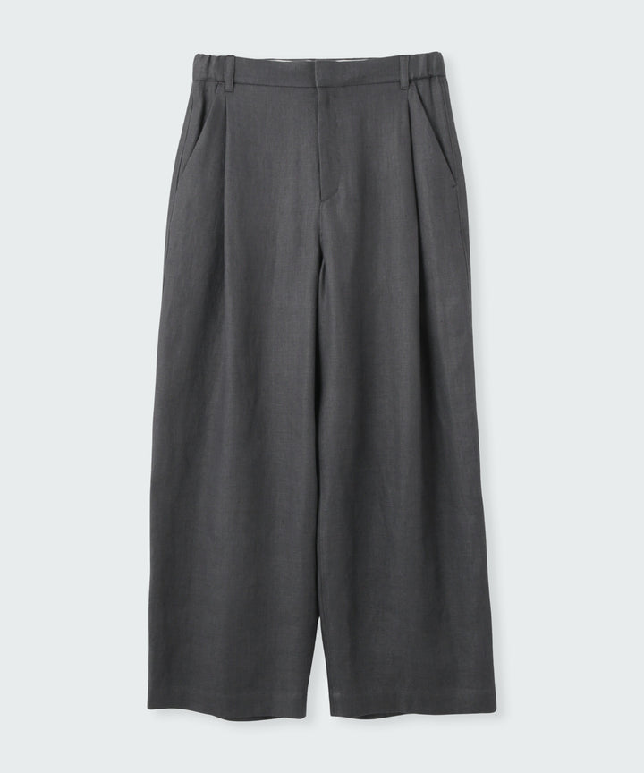 リネンワイドパンツ