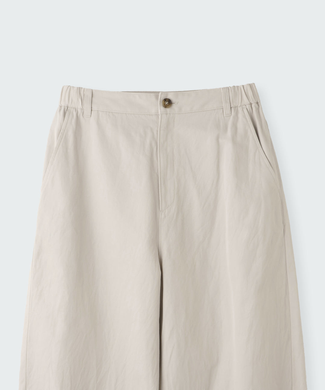 オーガニックコットンバレルパンツ