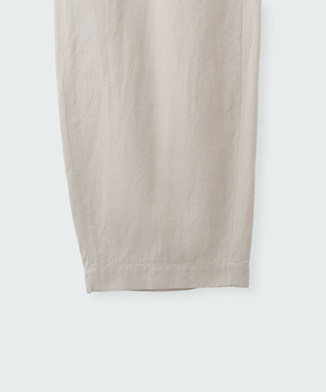 オーガニックコットンバレルパンツ