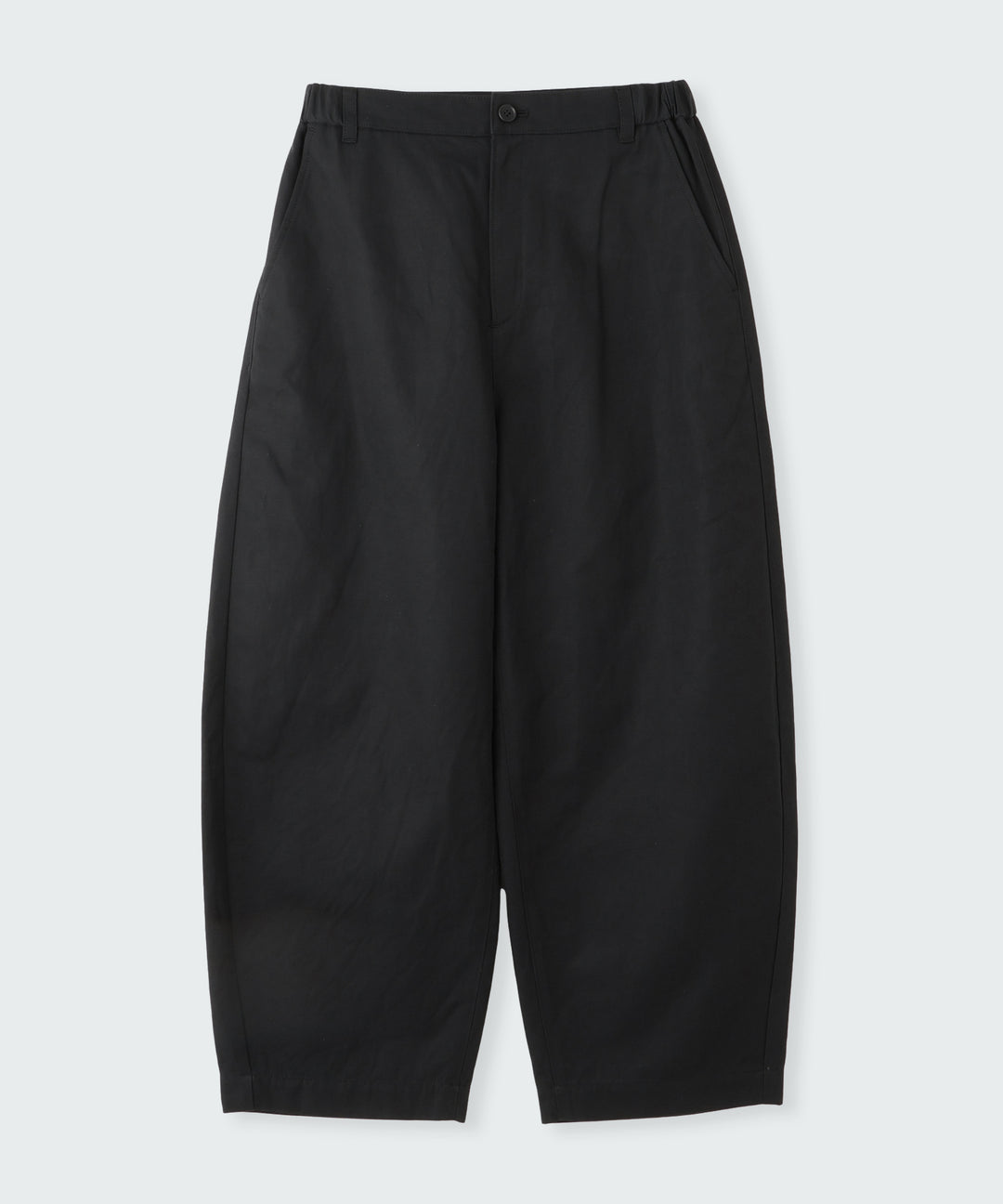 オーガニックコットンバレルパンツ