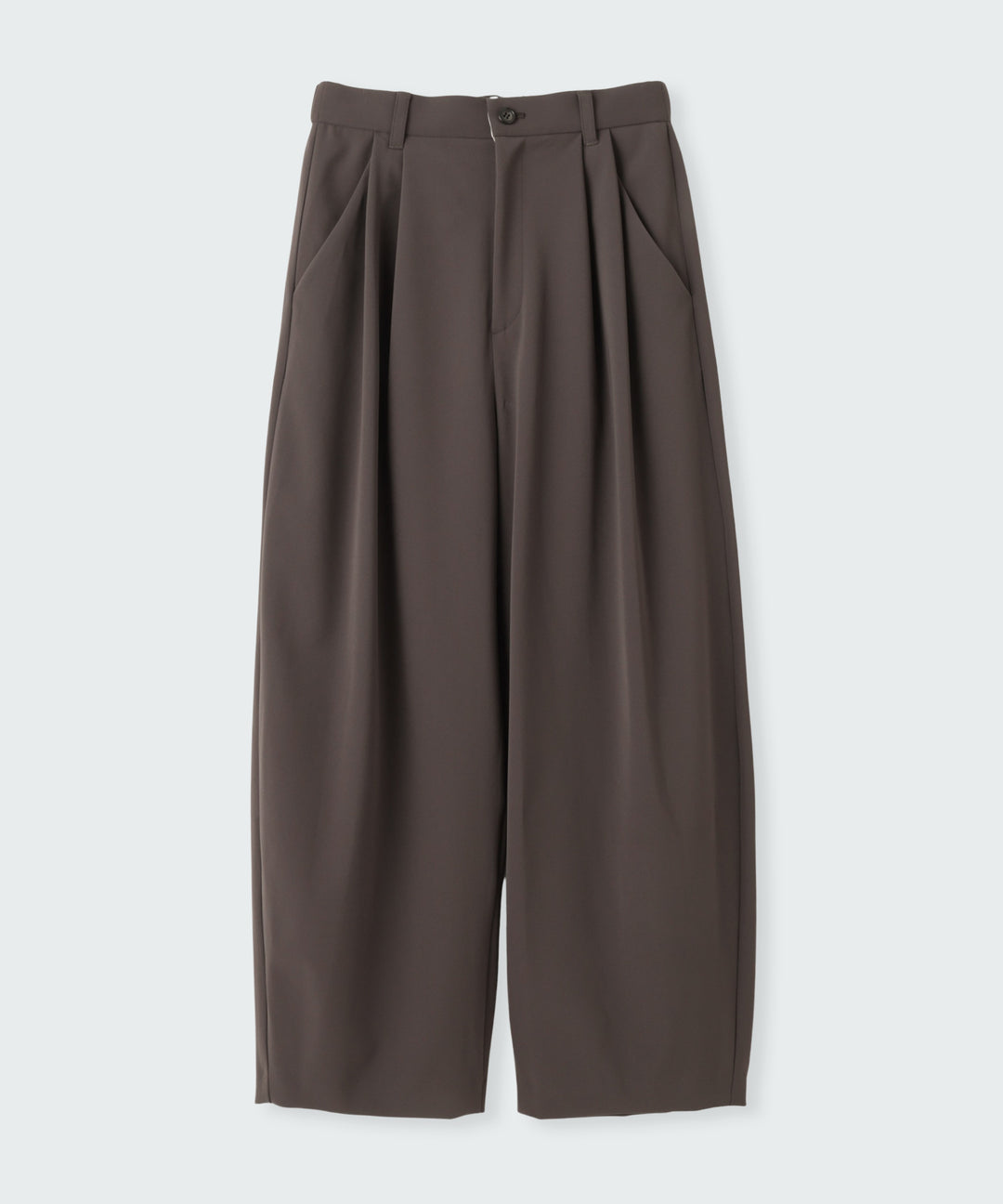 2WAYストレッチ バレルシルエットパンツ