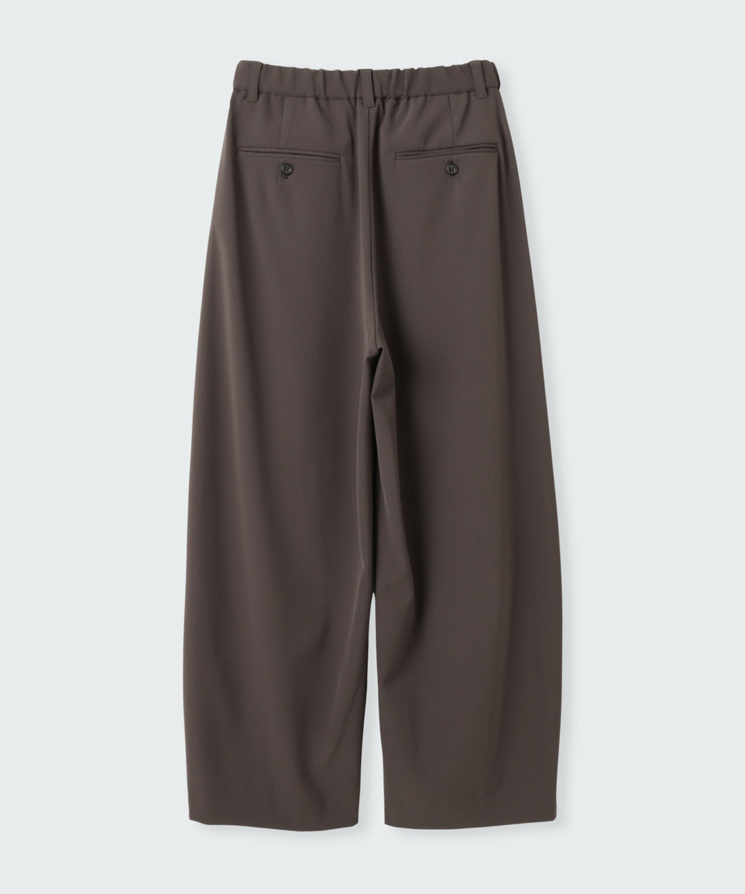 2WAYストレッチ バレルシルエットパンツ