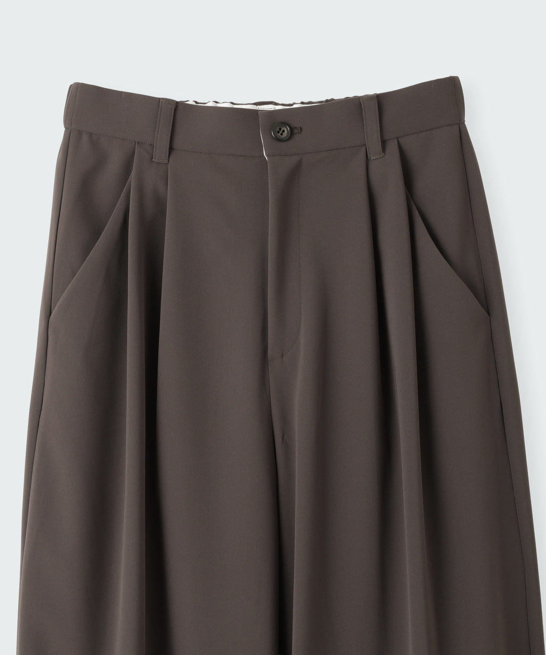 2WAYストレッチ バレルシルエットパンツ